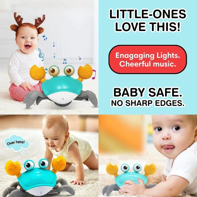 Crawling Crab - Tummy Time Pal