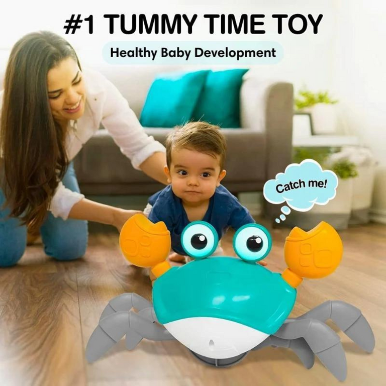 Crawling Crab - Tummy Time Pal