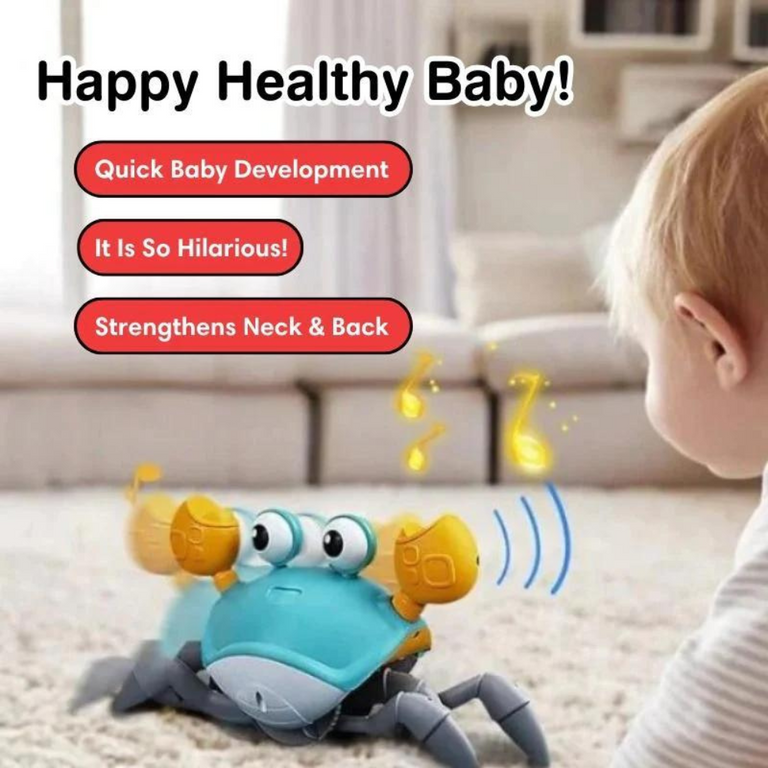 Crawling Crab - Tummy Time Pal